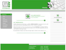 Tablet Screenshot of geruestlogistik.um-edv.de