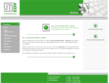 Tablet Screenshot of fehlzeitenplaner-online.um-edv.de